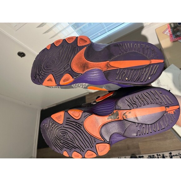 NIKE 2012 AIR 2 STRONG 555104 001 BARKLEY GREY FORCE MAX PENNY ZOOM FLIGHT V - Picture 7 of 8